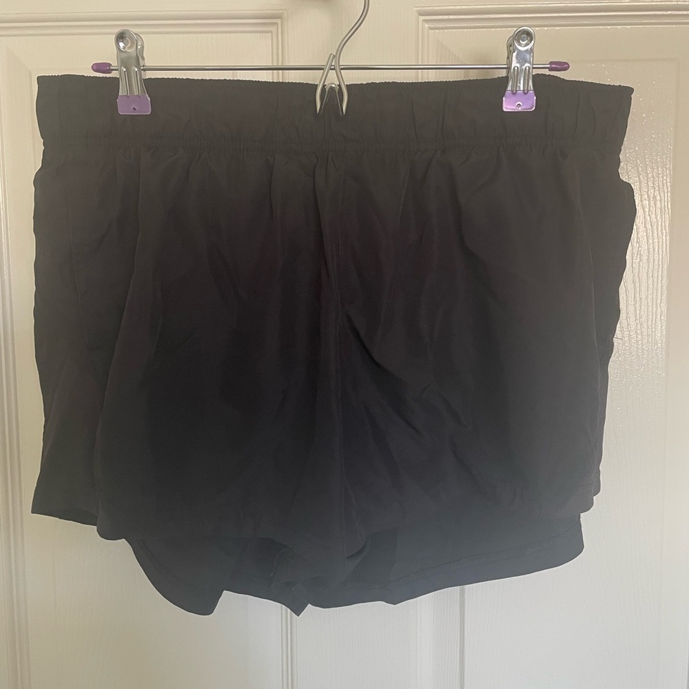 Women's Black Athletic Shorts
